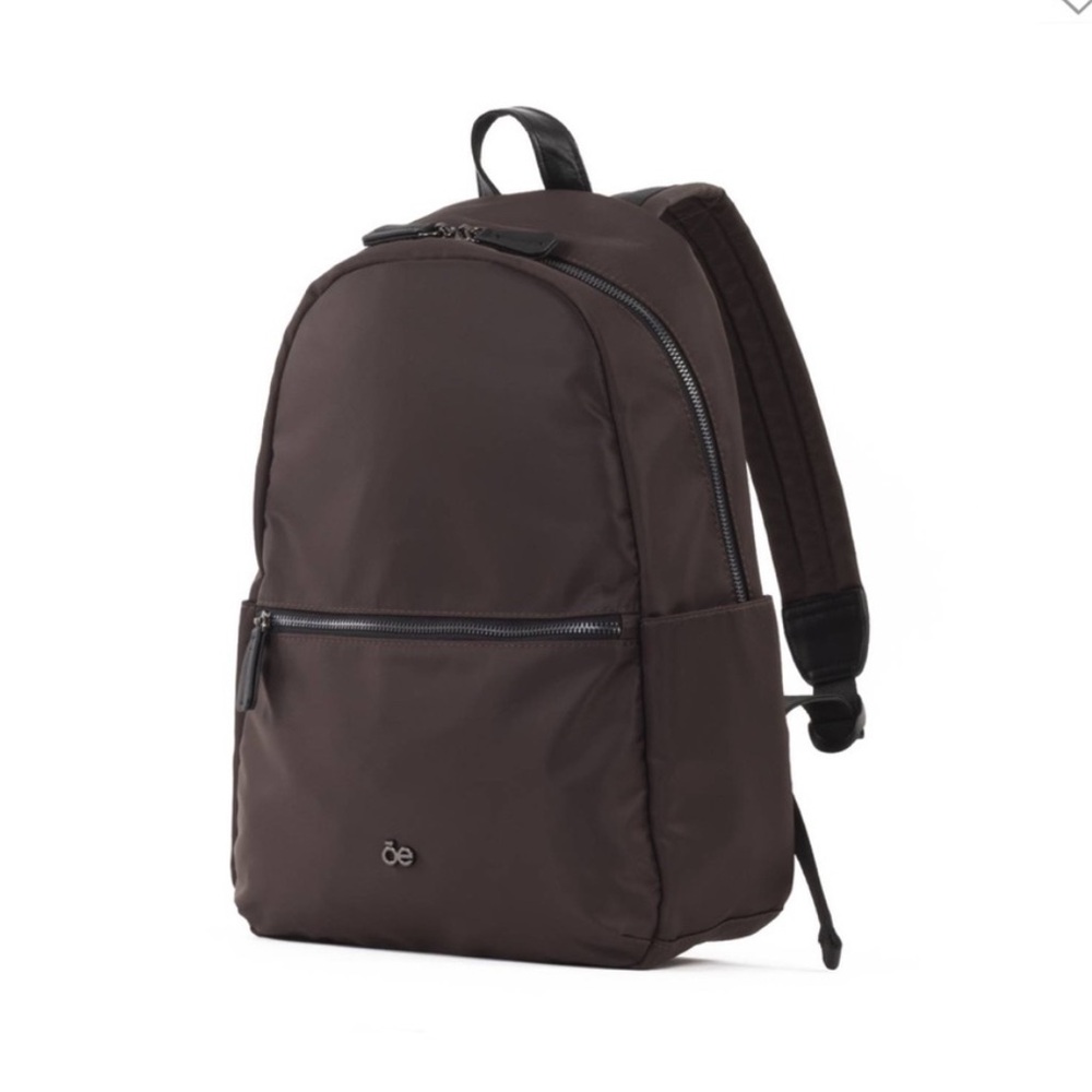 NWT Cloe Backpack Nylon With Pockets in Brown